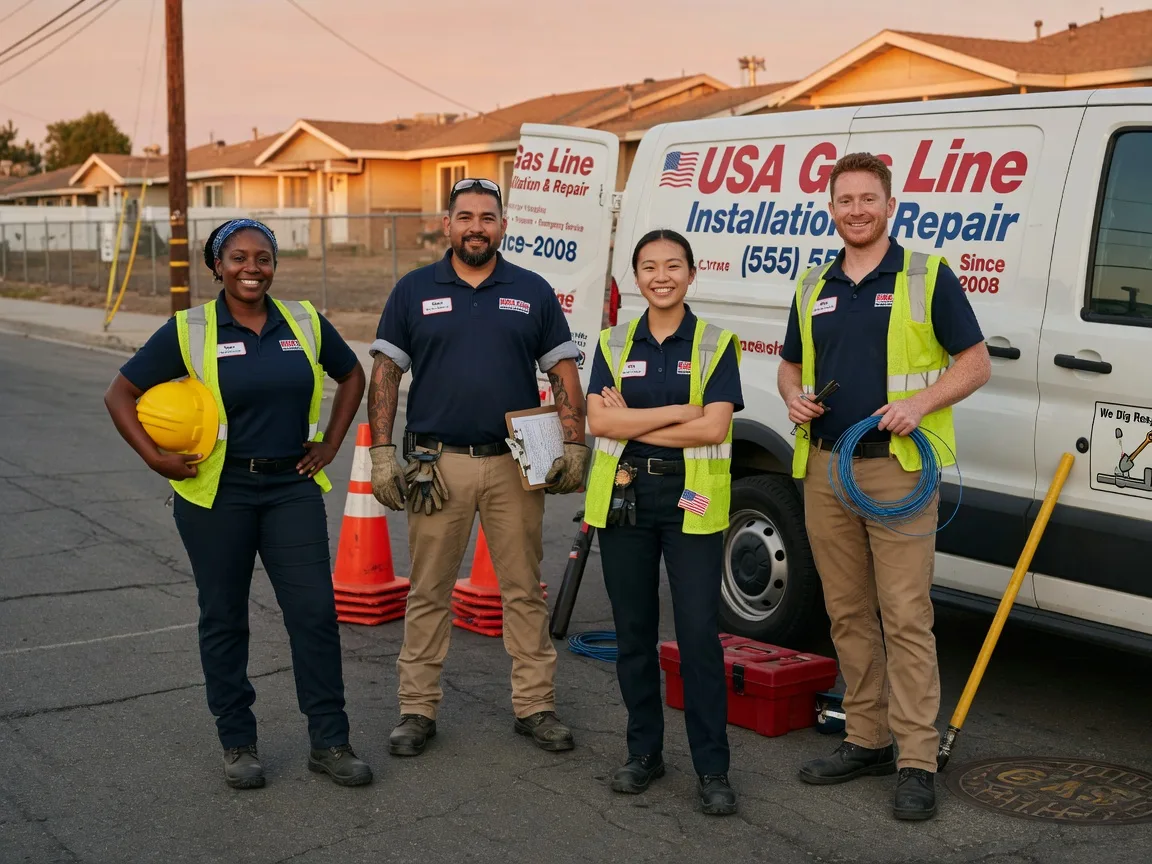 Gas Line Installation company in Lovilia, IA